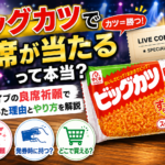 ビッグカツで良席が当たる？ライブの良席祈願と願掛けのやり方
