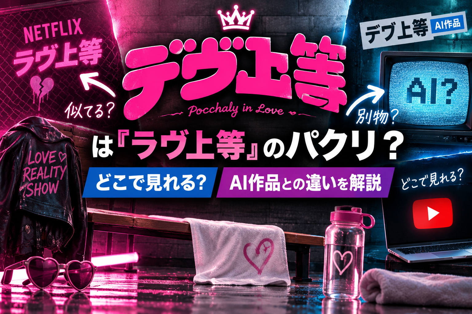 『デヴ上等』は『ラヴ上等』のパクリ？AI作品との違いを解説するアイキャッチ画像